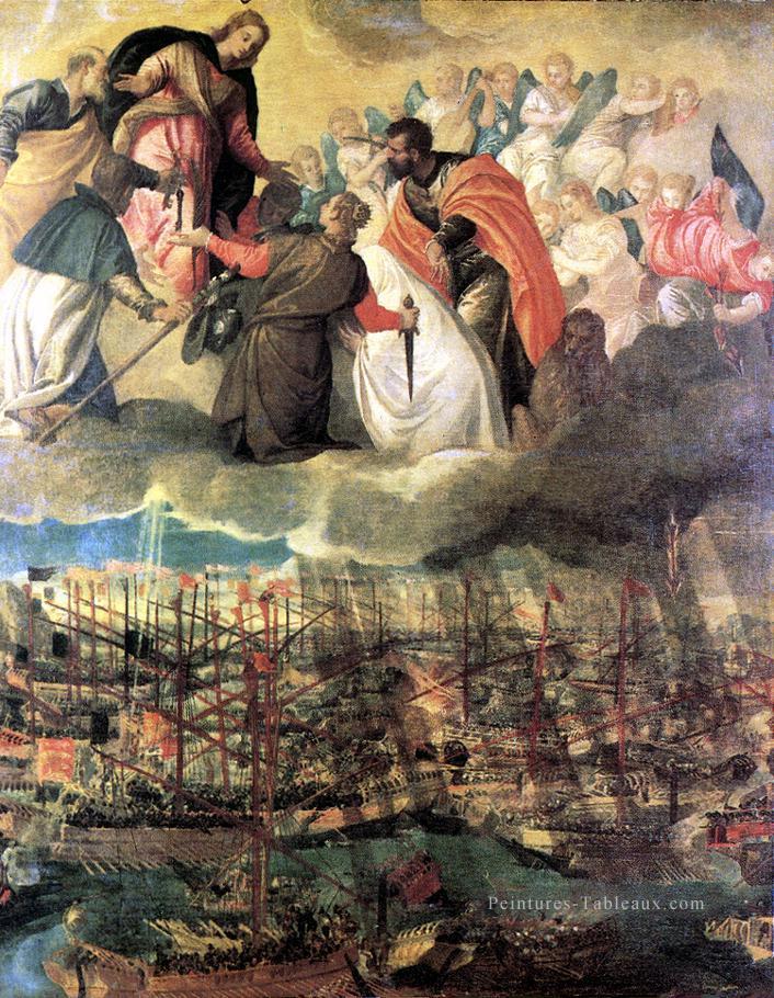 Bataille de Lep Renaissance Paolo Veronese Peintures à l'huile